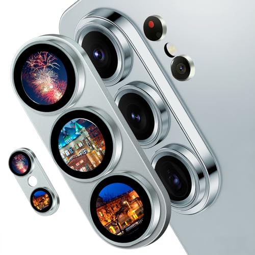 TZGZT Samsung Galaxy S26 Ultra �p �J�����t�B���� ��̌^�������� �����Y�ی�t�B���� ����Ȃ� ��U�h�~���� �X�N���[���v���e�N�^�[ �����K���X�J�o�[�A�N�Z�T�� �P�[�X�ɗD�����u���[