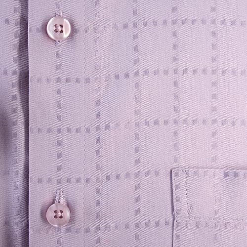 Image of 7-DAYS Men's Premium Formal Shirts - Regular Fit, Full Sleeve, 100% Pure Cotton, Self-Design, with Pocket - Stylish Office Shirts for Men