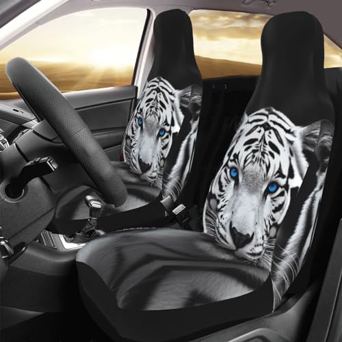 Housses de siège voiture tigre universelles couverture complète