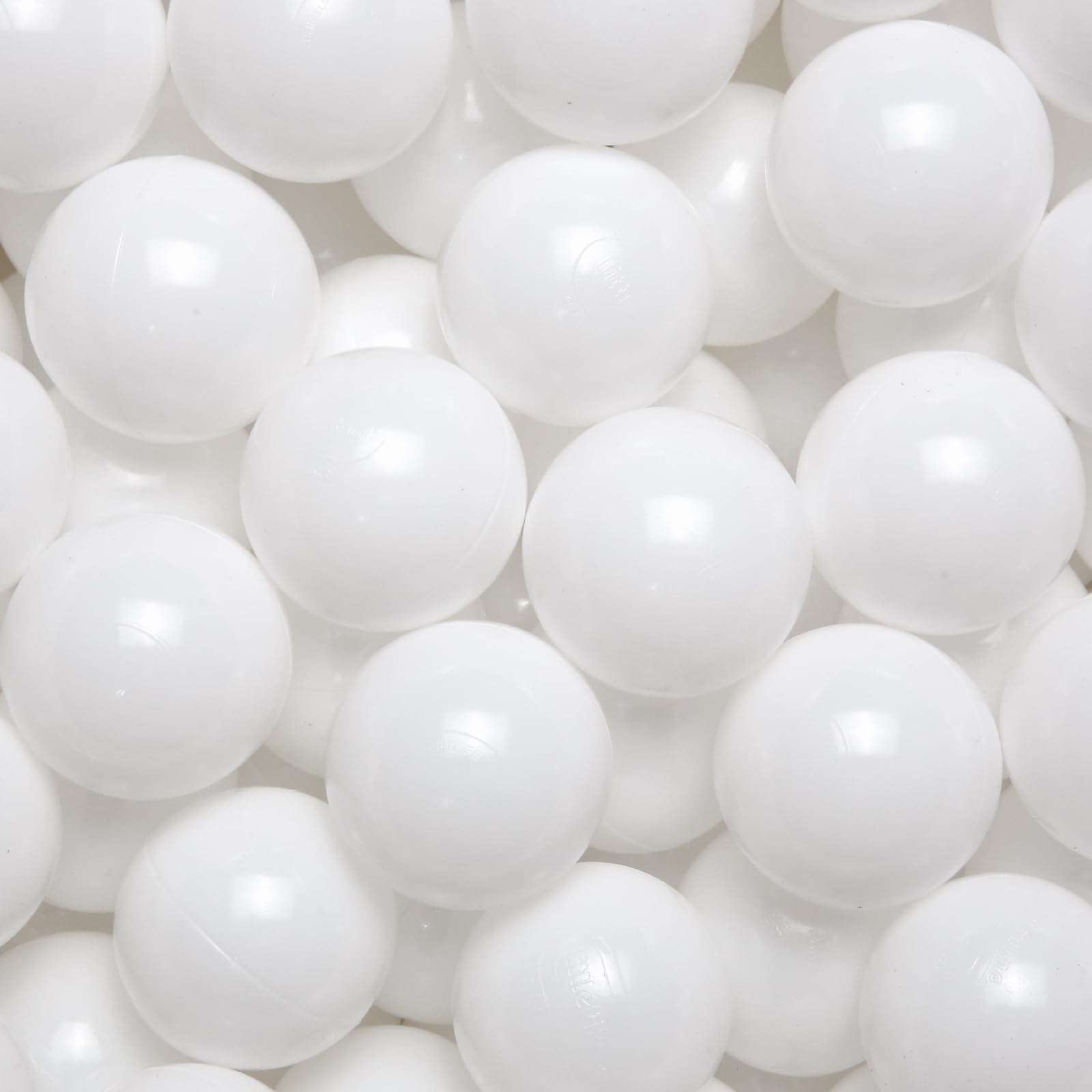 realhaha larger plastic balls for ball pit, play pin balls for toddlers kid ball pits & accessories for bounce house,2.76 inches,50 100 pcs