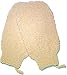 2 Pieces (4.7×8.6 inches) Cotton Terry Exfoliating Sisal Bath Spa Shower Scrubber Loofah Rub Glove Mitt Mitten - Great for Your Skin Care in the Bath - Anti-aging