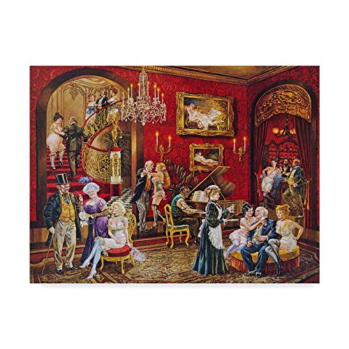 Trademark Fine Art Bordello by Lee Dubin, 24x32-Inch