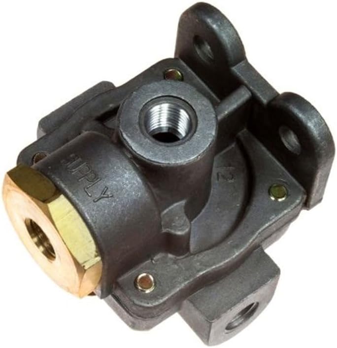 Mytee Products Heavy Duty Air Brake Quick Release Valve - 1/4“ S&D - Replaces 289182, 3949437, Navistar 1676-744-C1, PAI 57180, Haldex KN32040, Meritor R955289182X