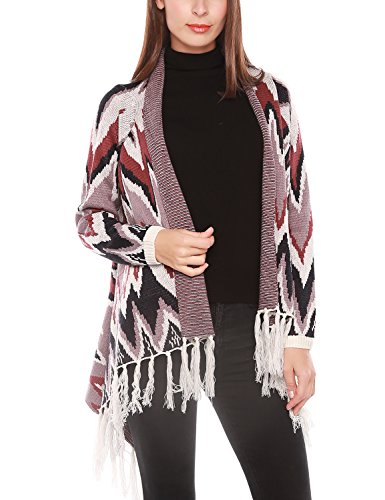 Match Women's Open Front Long Sleeve Warm Knit Cardigan Jacket Match Women's Open Front Long Sleeve Warm Knit Cardigan Jacket