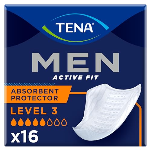 TENA 750830 Men Level 3 Lot de 16 protections pour incontinence