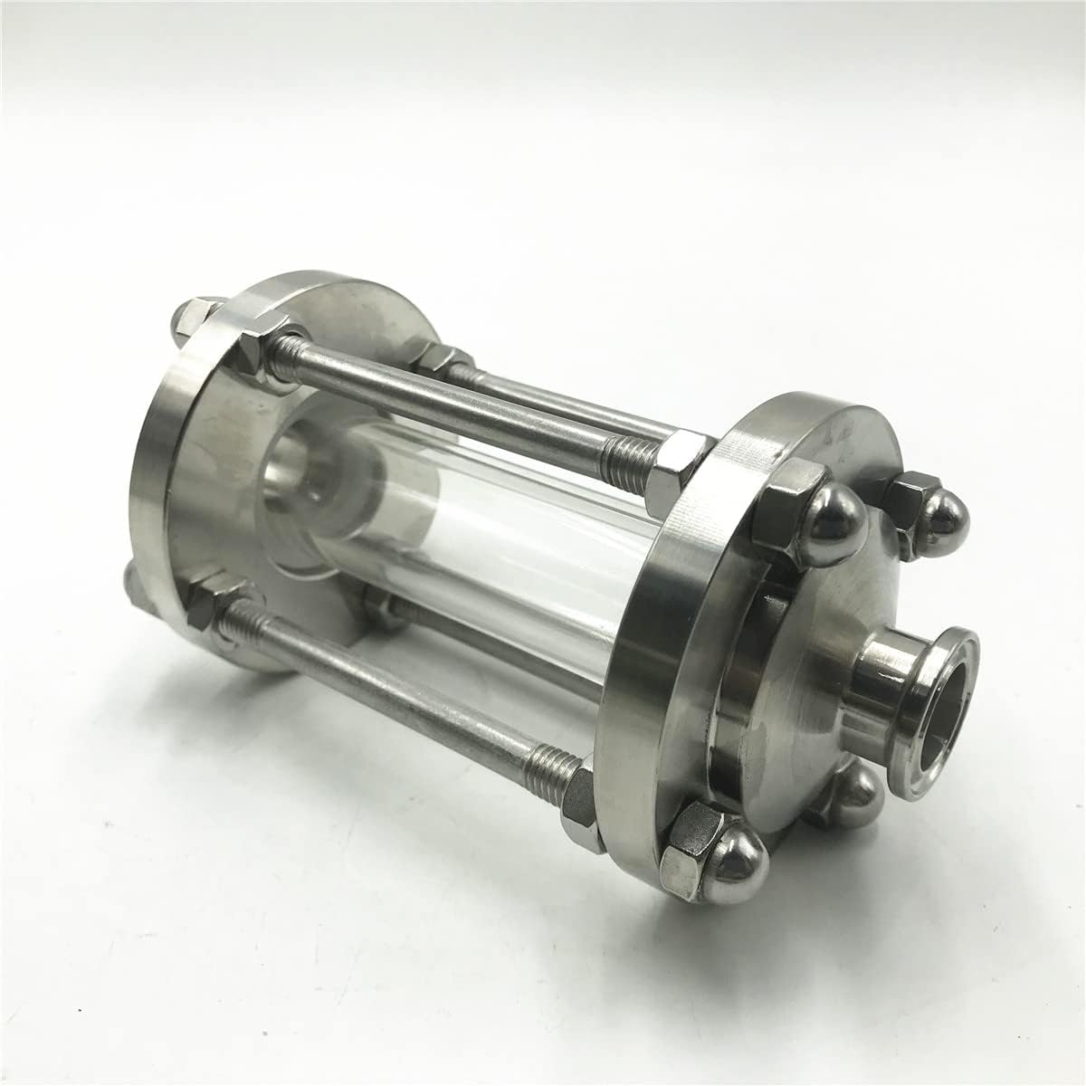 3/4" Stainless Steel 304 Tri Clamp OD 25.4mm Flow Sanitary Sight Glass