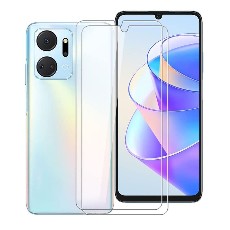 WXPPJ Vidrio Templado para Honor X7a (6.75'), [2 Piezas] Templado Protector de Pantalla para Honor X7a, Antiarañazos, Dureza 9H, Antihuellas, Cristal Templado HD Ultra Resistente.