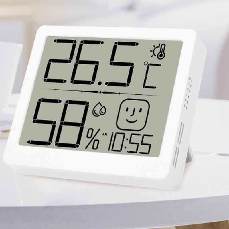 High Precision Indoor Household Digital Display for Temperature Humidity Monitoring