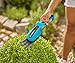 Gardena Akku-Grasschere ComfortCut Li: Rasenkantenschere mit 8 cm Schnittbreite, abwinkelbarer Komforthandgriff mit LED-Anzeige, Messerwechsel ohne Werkzeug (9887-20)