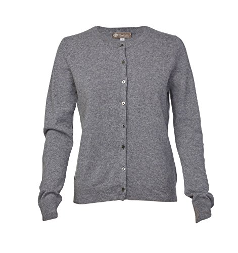 Image of Cashmere Boutique Women's Pure Cashmere Button Cardigan