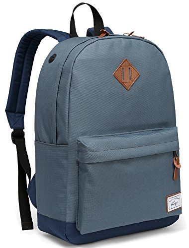 Mochilas Escolares Juveniles  Kasgo Hidrófugo Clásica Unisexo Adapta a 14 Pulgadas