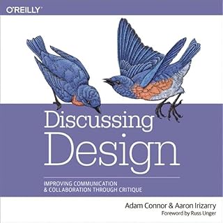 Discussing Design Audiolibro Por Adam Connor, Aaron Irizarry arte de portada