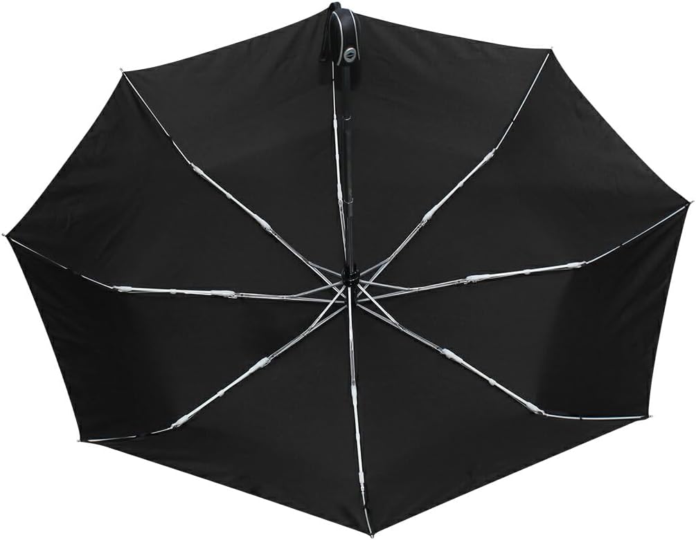 ALAZA Folding Umbrella Auto Open Close Compact Umbrella Windproof Waterproof for Rain Sun UV