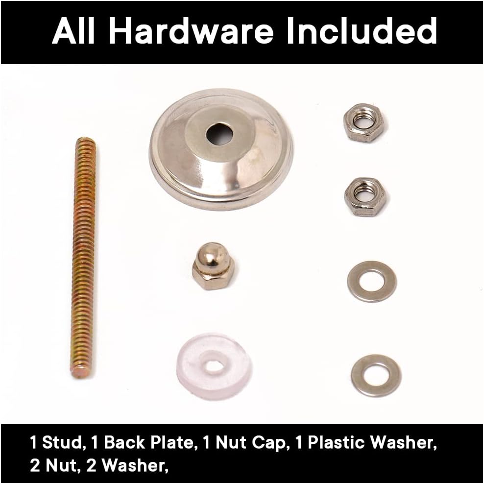 IndianShelf 8 Piece Ceramic Modern Cabinet Knobs Drawer Pulls Dresser Handles Decorative Hardware