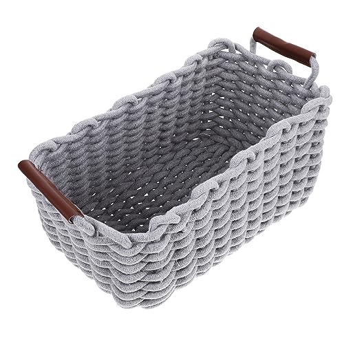 Panier de rangement de table Alipis avec poignée pour divers articles et collations