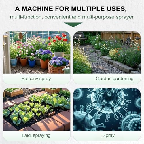 Pulvérisateur électrique pour traiter le potager sans fatigue grâce à la lance rétractable