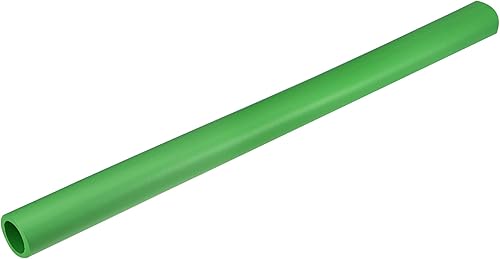 MECCANIXITY Mangos de tubo de agarre de espuma de 1.3 pulgadas (1.260 in) ID 14 pulgadas (0.236 in) de grosor de pared 20 pulgadas verde