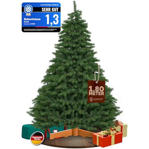 CASARIA® Premium Weihnachtsbaum künstlich XL 180 cm...