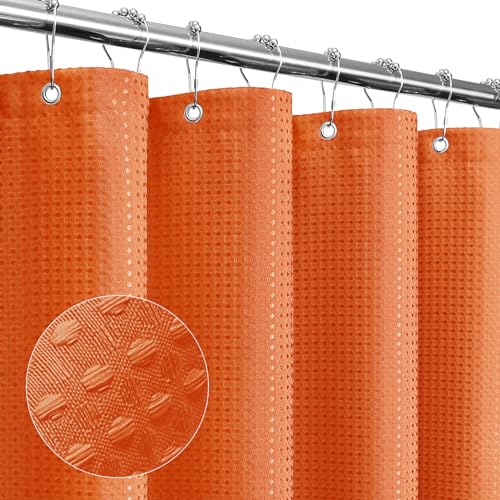 bath best burnt orange shower curtain