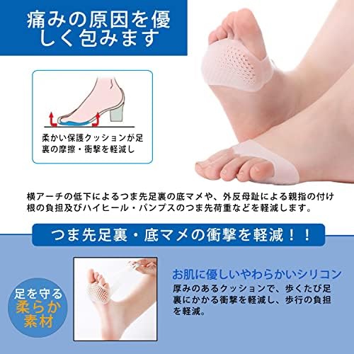 Amazon 足裏サポート 足裏保護パッド 底マメ対策 シリコンパッド 衝撃吸収 足裏パッド バイオジェル フットケア 足裏のマメ 魚の目 タコ Lifhea ドラッグストア