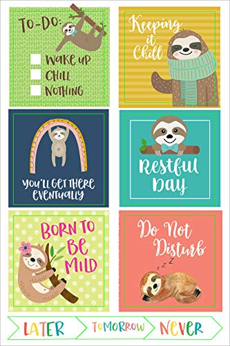 Essentials Sloth Planner Stickers (over 160 stickers!) (Essentials Planner Stickers) - Image 10