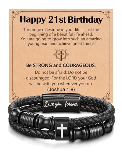 UNGENT THEM Cool 21st Birthday Decorations Gifts for Him Guys Unique Best 21 Year Old Birthday...