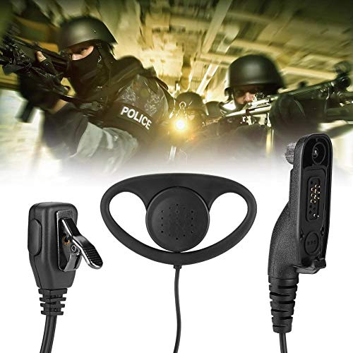 D Tipo Hanger Headset con PTT MIC witn Mic 2 Pin