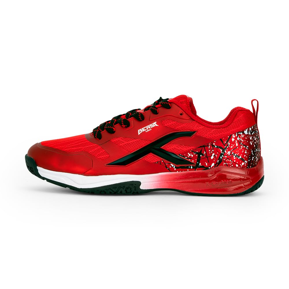 hundred Beast Max Badminton Shoes (Non Marking) | Also Perfect for Squash, Table Tennis, Volleyball, Basketball & Indoor Sports | Lightweight & Durable | Heel Support-picture-41