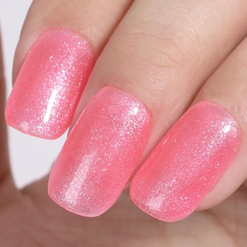 Esmalte de Uñas Gel Brillante Rosa Fucsia 12ml miniatura 1