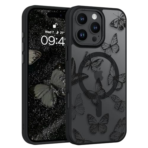 Coque magnétique iPhone 16 Pro Max fine et transparente mate