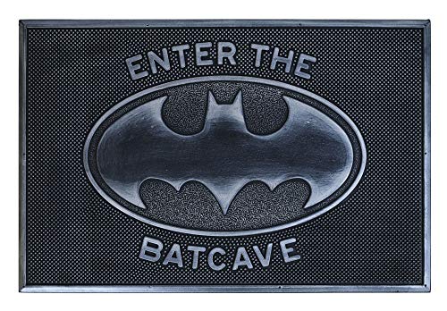 empireposter Batman - Ener The Batcave - Fußmatte Fußabtreter, 60 x 40 cm, Gummitürmatte