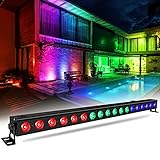 LED Stage Wash Light Bar - OPPSK 40” 54W 18LEDs RGB DJ Light Bar with Chase Function by DMX Control