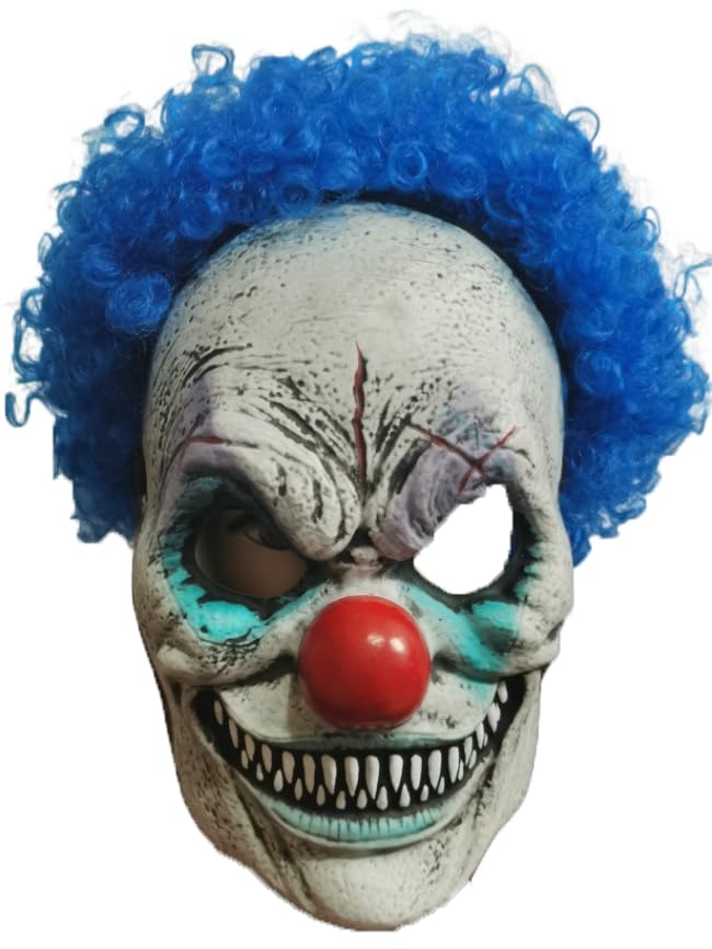 Mr.Fashion Creative Parody of God Beast Latex Mask - Sand Sculpture Online Celebrity Live Props - Halloween Animal Head Cover (Cracked Mouth Clown)