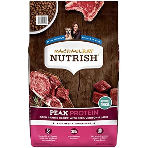 Rachael Ray Nutrish Peak Protein Open Prairie Recipe Dog Food Cover