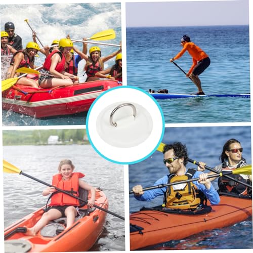 Patch en D pour bateau gonflable et accessoires de kayak en PVC rigide