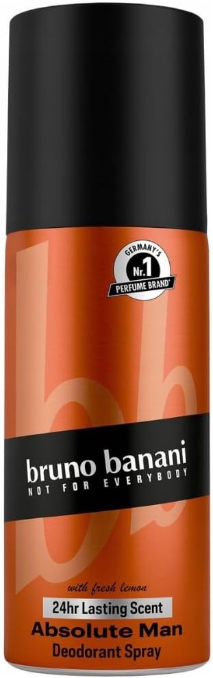 Fragrance Absolute Man Deodorant Body Spray with Oriental Spicy Men's Fragrance, 24 Hours Long-Lasting, 150 ml