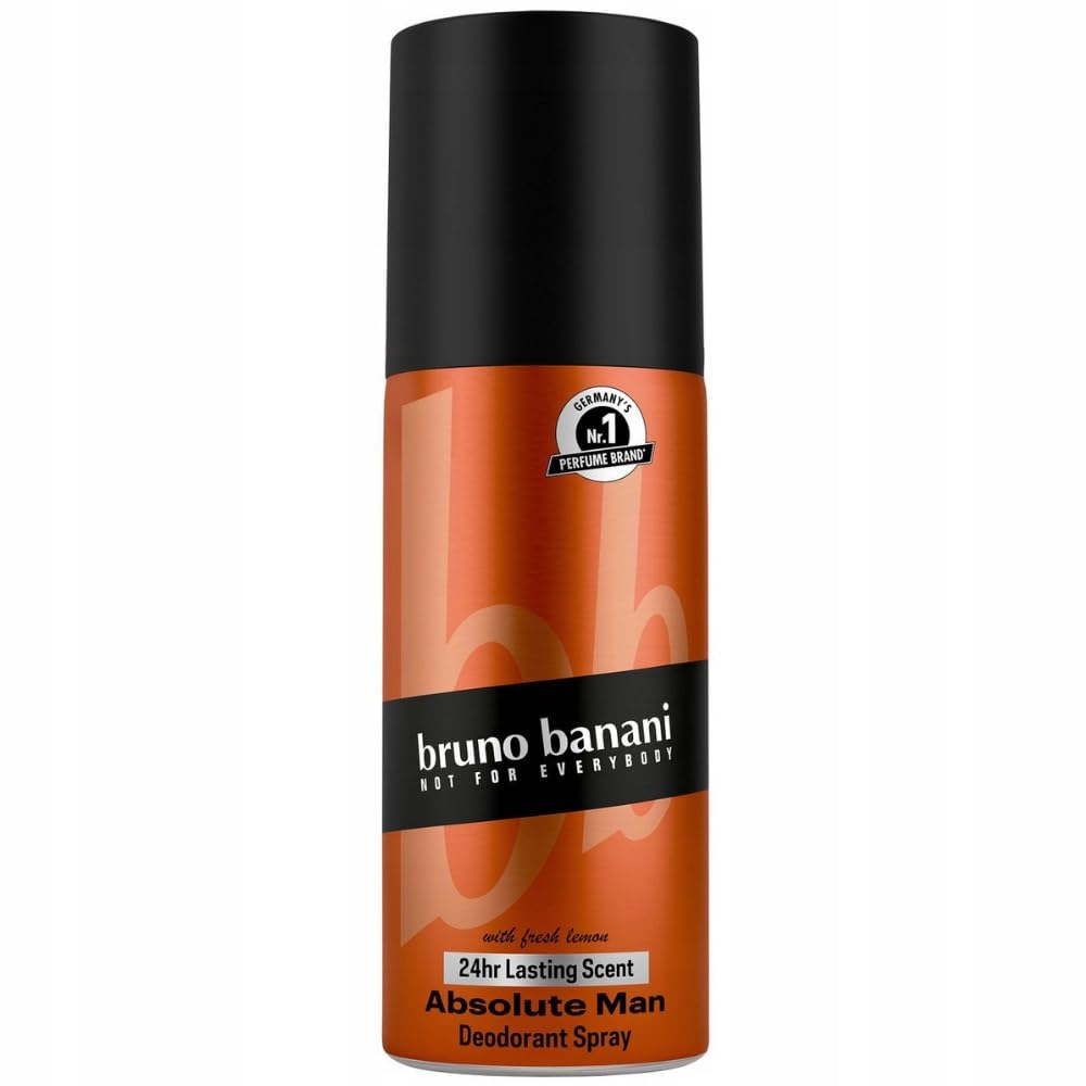 Fragrance Absolute Man Deodorant Body Spray with Oriental Spicy Men's Fragrance, 24 Hours Long-Lasting, 150 ml