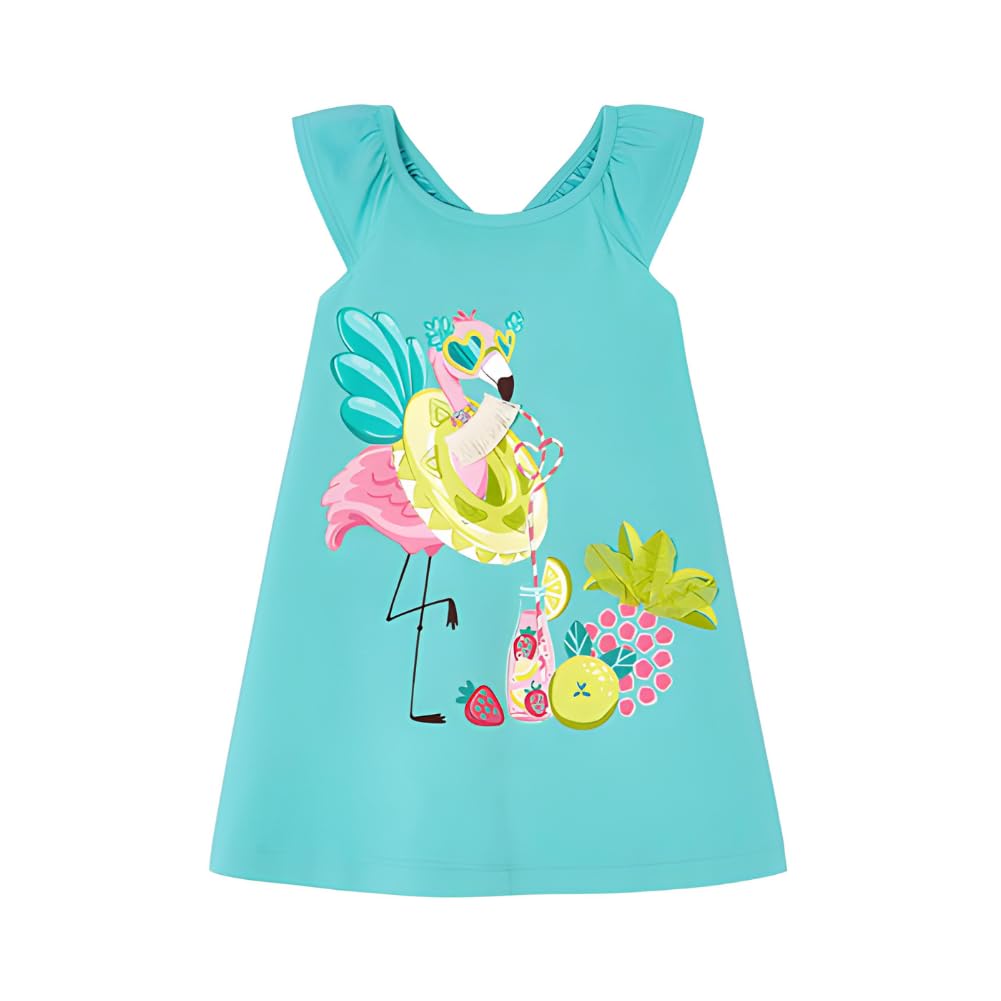 Mayoral Vestido Niña Verano –Sin Mangas – Vestido Playero para Niña – Ropa de Regalo-rallado – para niñas de 2 años a 8 años