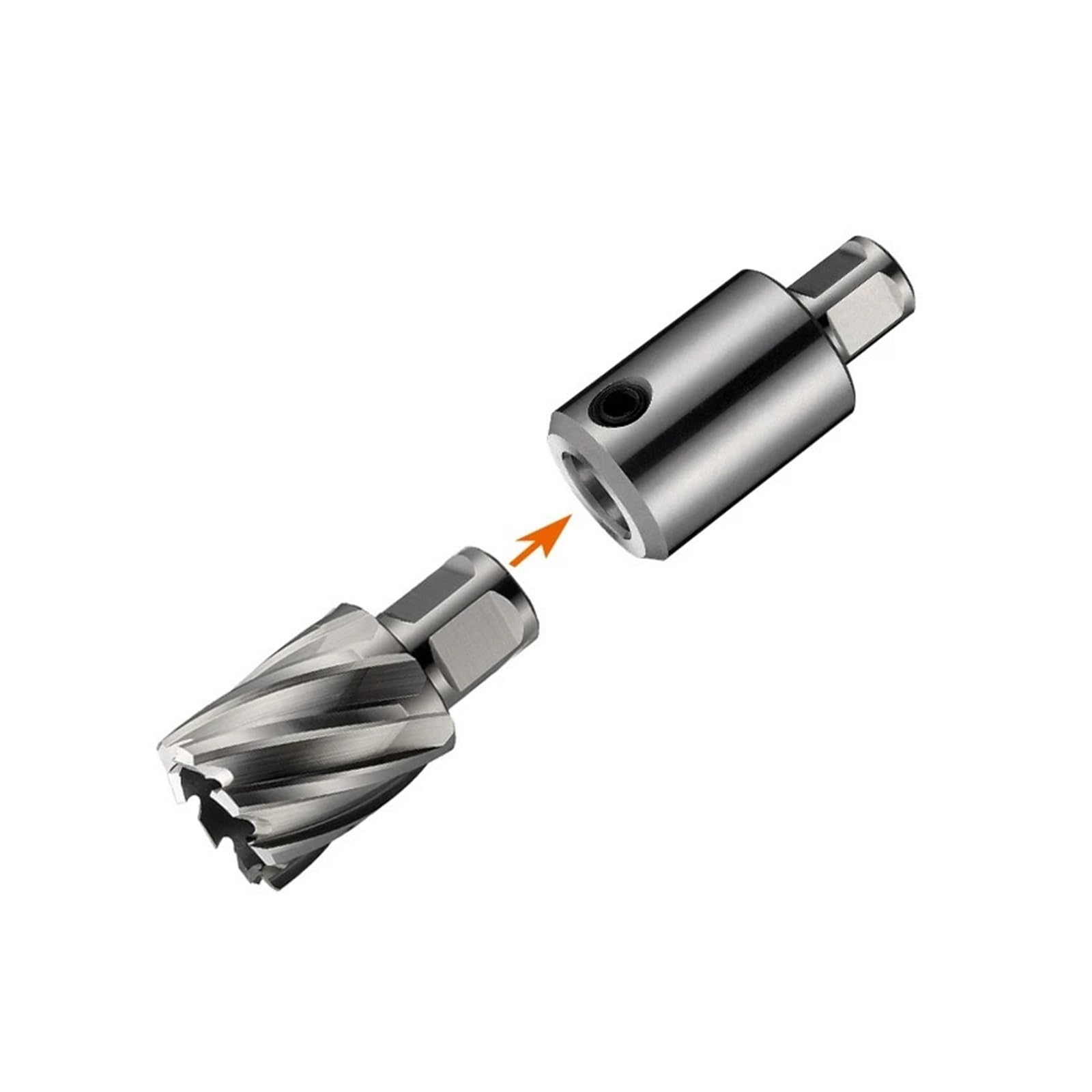 3/4" Weldon-Schaft-Ringfräserdornverlängerung, kompatibel for Weldon, Adapter mit 50 mm/75 mm/100 mm Klemmverlängerungsstange for präzises Schneiden(Extension for 50mm)