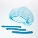 SETH-100 Pcs-21 Inches-Bouffant Disposable Hairnets Cap|Hair Nets|Hair Covers|Head Caps|Hair cover net|Bonnets|Food service,Kitchen,Sleeping,Cooking,Shower,Women,Work.