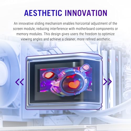 Image of ASUS ROG RYUO IV 360 ARGB White Curved 6.67-inch AMOLED Display, Supports 3D-Effect Video or Customizable System Stats, Asetek Emma Gen8 V2 Pump, pre-Mounted Daisy-Chained ARGB Fans, 6 Year Warranty