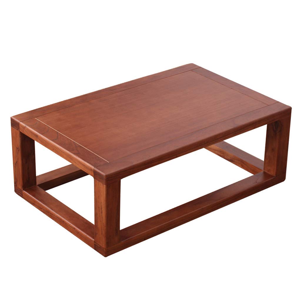 Table basse carrée Dustreal en bois massif la solution gain de place pour petits salons