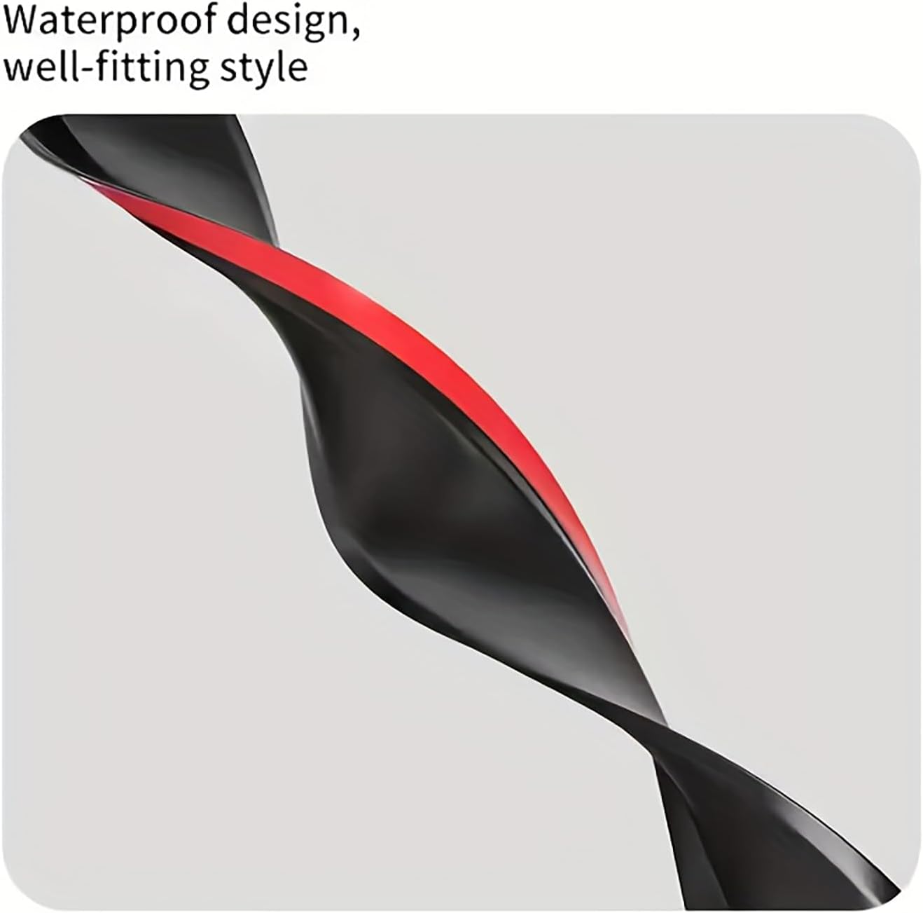 6M(19.68FT) Self-Adhesive Door Rain Drips Guard, Doors Rain Drip Edge Exterior Rubber Weathers Stripping, Weatherproof Sill Water Barrier Strip(Size:45MM(1.77IN),Color:Black)