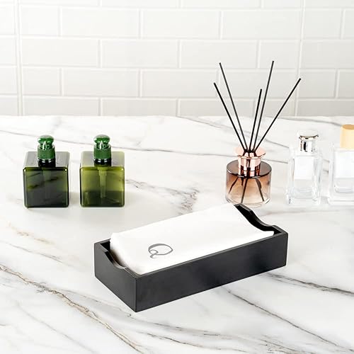 Miniatura 30 de Luxenap - Toallas de invitados de 15.8 x 7.9 pulgadas, 50 toallas de mano con letras plateadas, letra "P", fuente Sans Serif, servilletas de papel