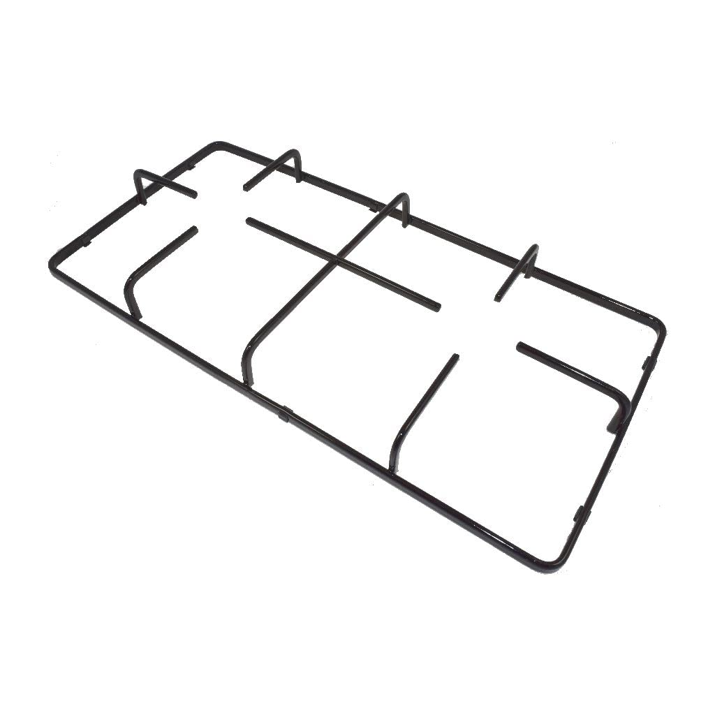Ufixt Gas Hob Pan Support Stand | Single Heavy Duty Enamel Replacement | 230mm x 475mm Grid | compatible with Stoves Thorn Tricity Bendix