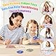 Cuackamily 4PCS Skin Picking Fidget Toys, Picky Pad Fidget Toy Set, Picky Party Pad Fidget Stress Anxiety Relief Reusable Sensorisches Spielzeug Zum Skin Pickin Dermatillomania für Erwachsene Kinder