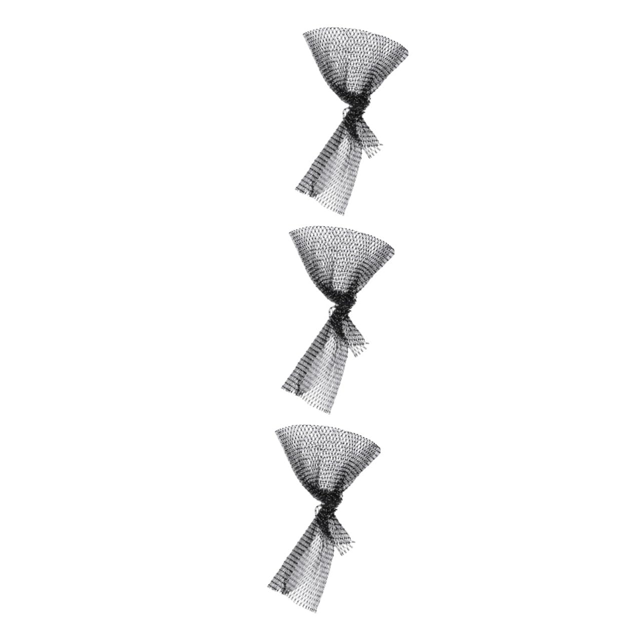 GALPADA 3pezzi Elegant Mesh Veil Headband for Women Unique Hair Accessory for Weddings Festivals and Parties Comfortable Elastic Design