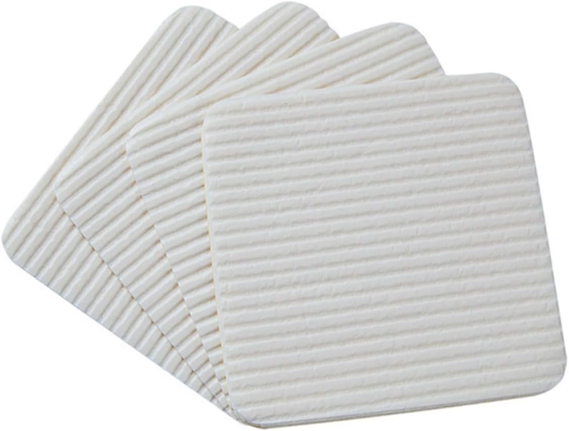 8Pcs Non Slip Carpet Stickers Skid Adhesive Area Rug Fixation Pads for Hardwood Tile Floors to Prevent Sliding and Keep Place