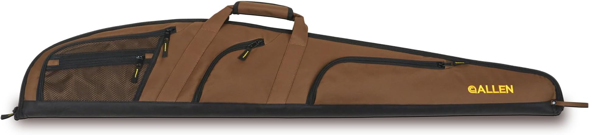 Allen Company Daytona Soft Rifle Case - Padded Endura Gun Case with 4 Accessory Pockets, Adjustable Shoulder Sling, Lockable Zippers & D-Ring for Hunting & Range Use