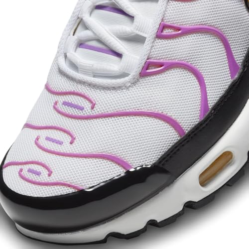 Image of Nike Air Max Plus Women's Shoes (DZ3671-100, White /Black /Picante RED /Citron Pulse)